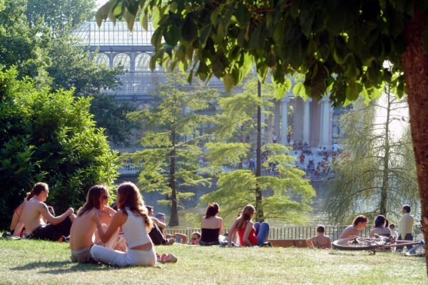 Der Retiro-Park in Madrid