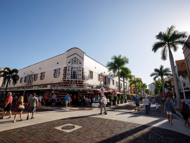 Music Walk in downtown Fort Myers